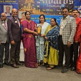 Recognition for Vision 2030 for persons with disabilities, presented to Hon'ble Minister Thiru R. Gandhi