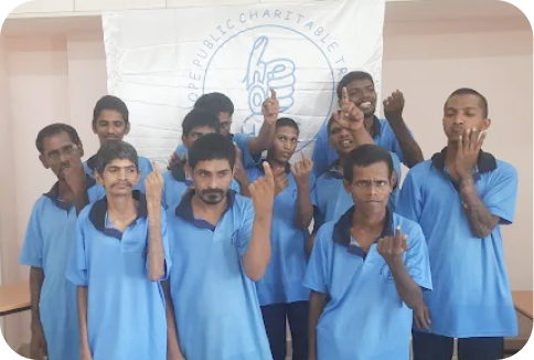 Shelter home students