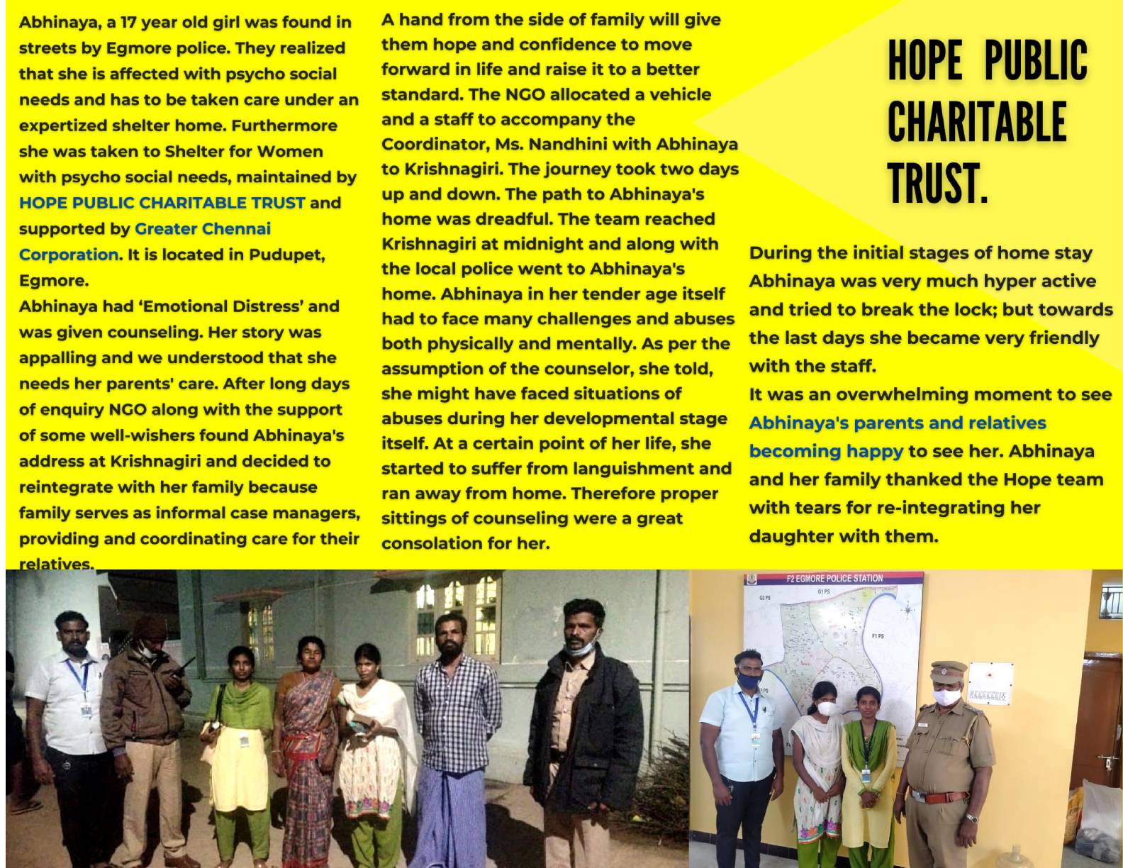 Hope Chennai Page 3 photograph