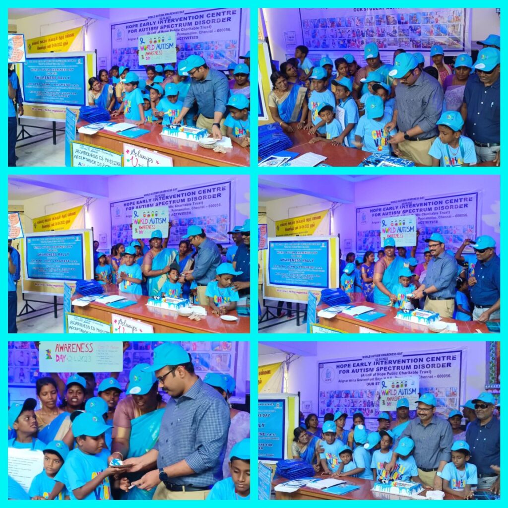 Hope Chennai happy autism awareness day photograph