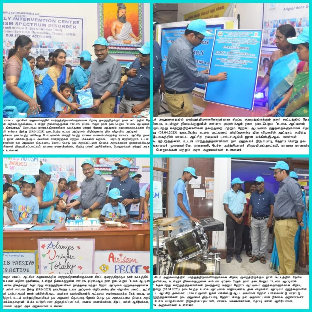 World Autism Awareness Day signature campaign and activities