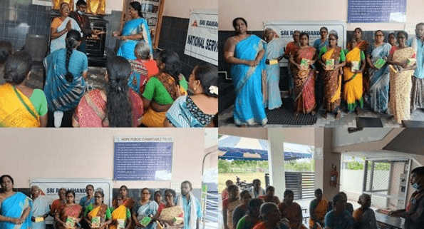 40 SPECTACLES DISTRIBUTED FREE OF COST AT ANNAMBEDU ON 28.04.2025