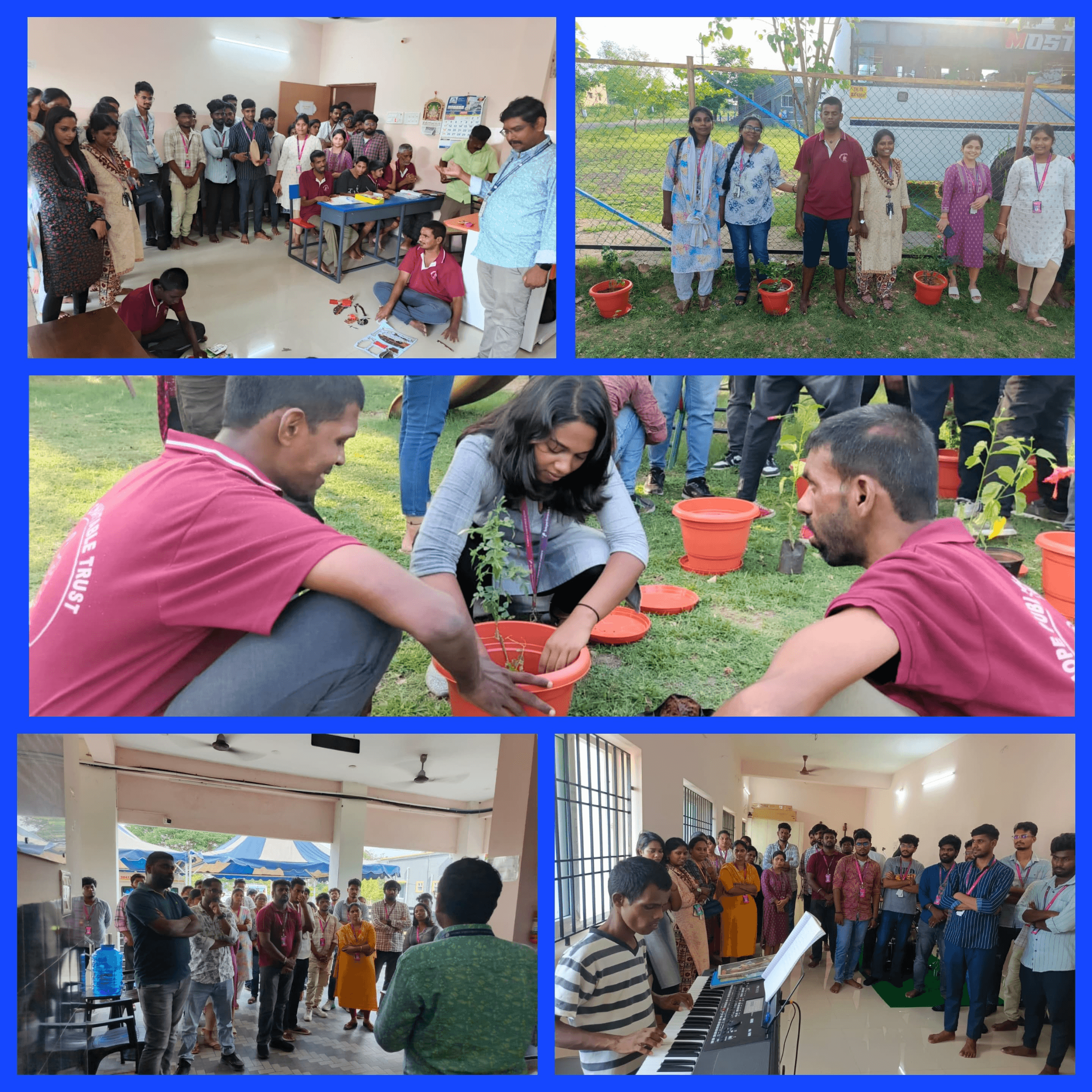 Teleperformance Team Visits Hope Trust to Promote Greenery and Spread Joy