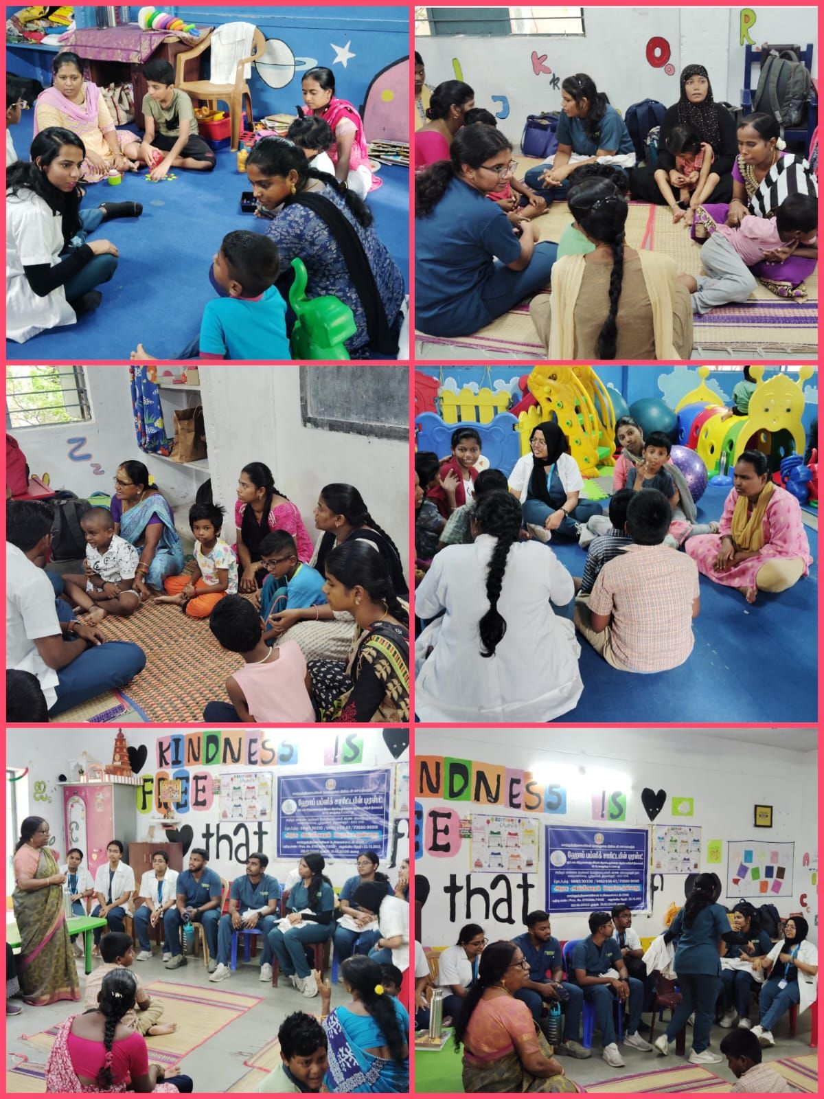 On 05.08.2025 Panimalar Medical College Internship Students Visited @ Hope EIC Autism School, Poonamallee