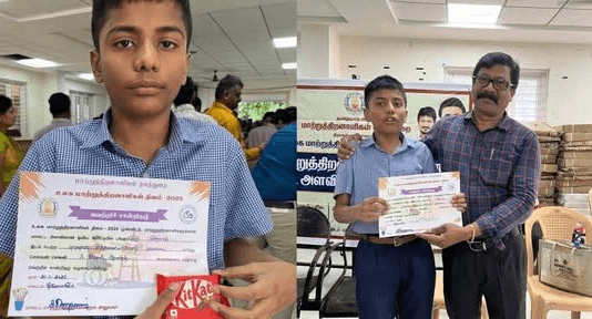 PROUD ACHIEVEMENT AT DISTRICT DRAWING COMPETITION ON 22.03.2026