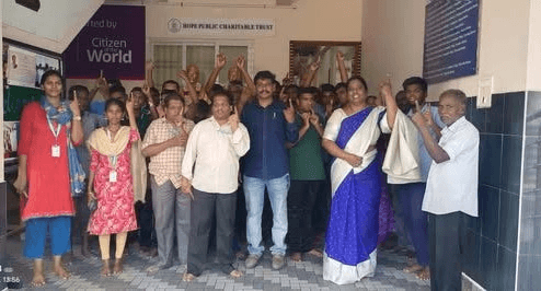 Hope Children Showcase Products at Teleperformance