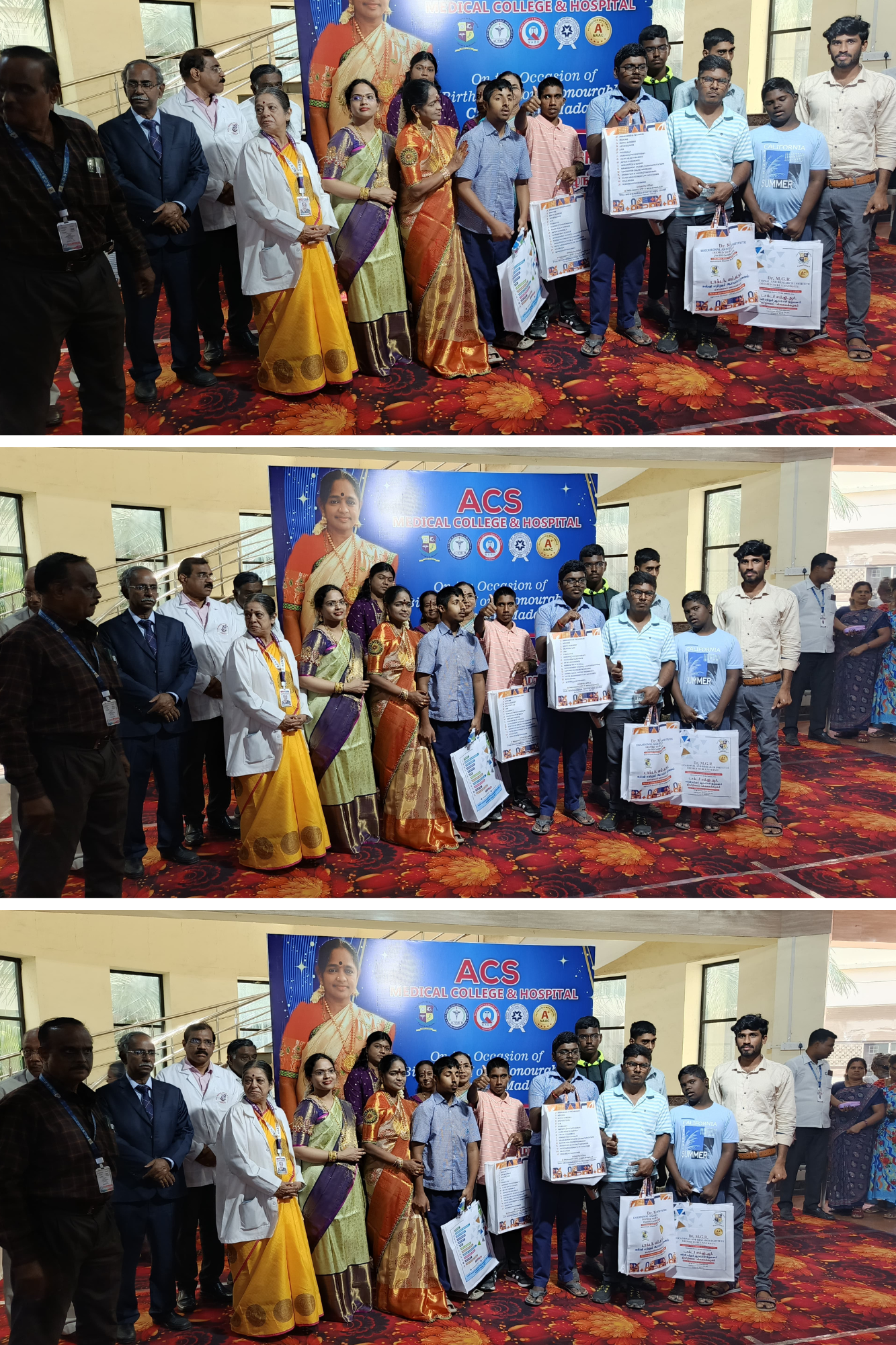ACS COLLEGE GROUP JOYFULLY CELEBRATED THE BIRTHDAY OF THEIR ESTEEMED FOUNDER