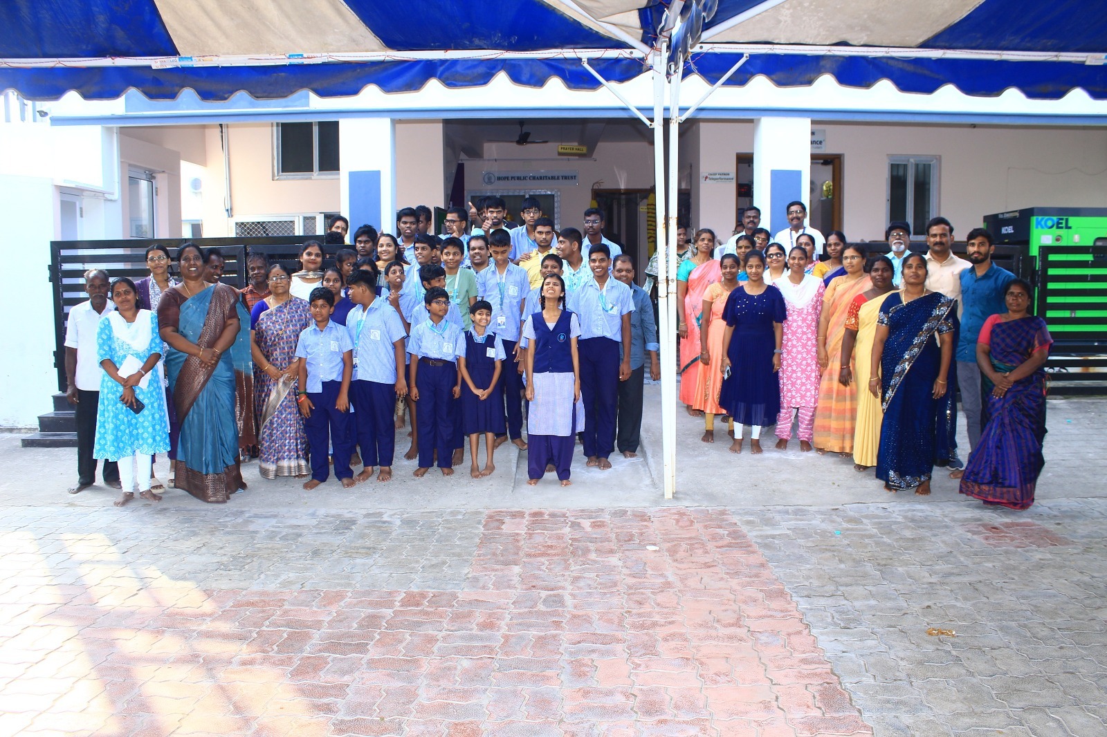 Hope Chennai children, families and staff together