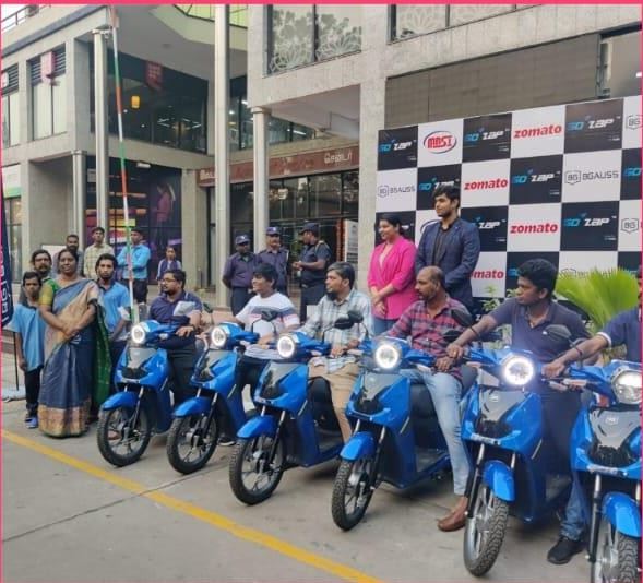 GoZap Electric bike Flag up event