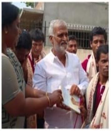 birthday celebration in orphanage