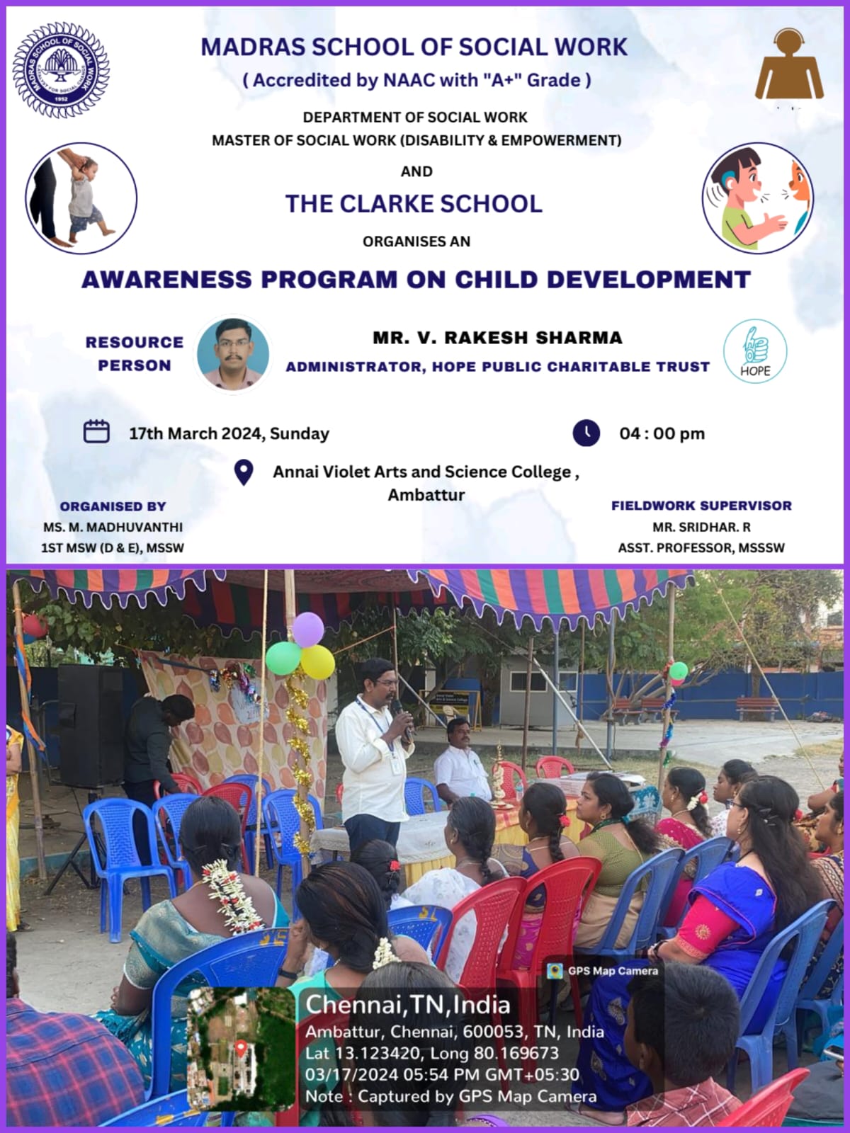 AWARENESS PROGRAM ON CHILD DEVELOPMENT