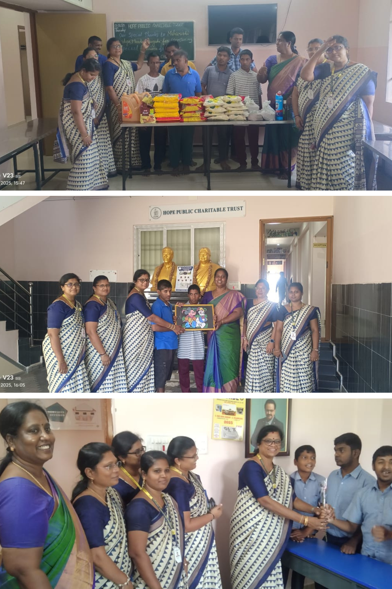 GRATITUDE TO MAHARISHI VIDYA MANDIR, MANGADU BRANCH