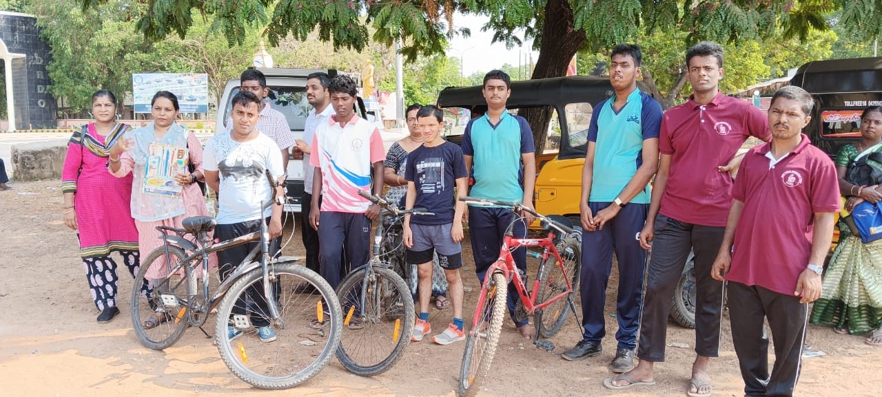CYCLE RALLY FOR PERSONS WITH DISABILITY