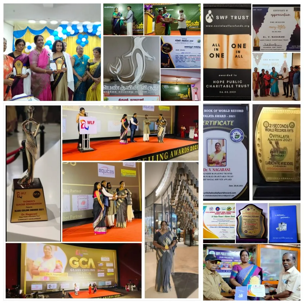 Hope Chennai award 2021
