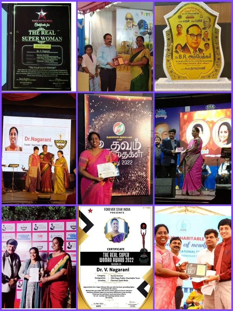 Hope Chennai award 2022