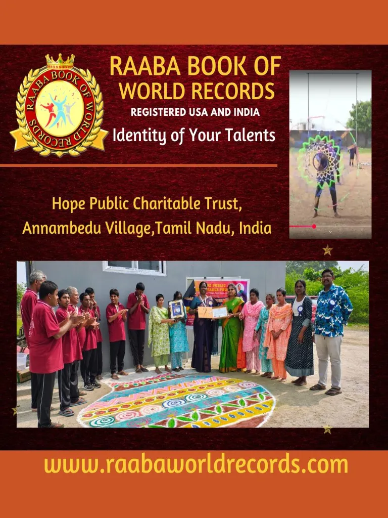Hope Chennai award 2025
