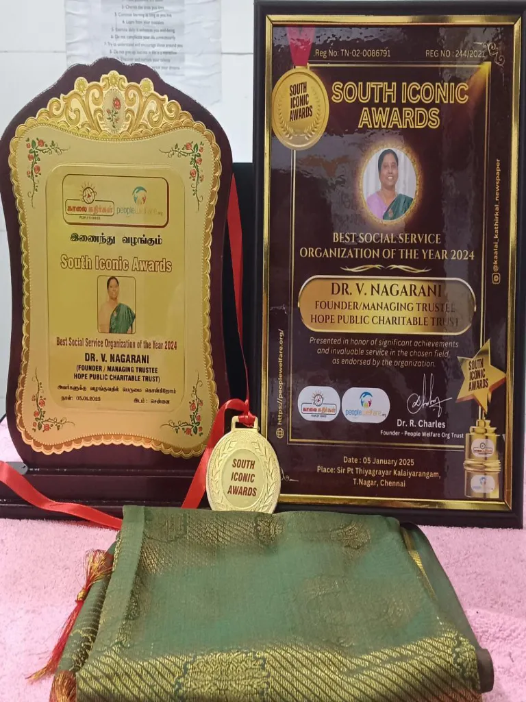 Hope Chennai award 2025