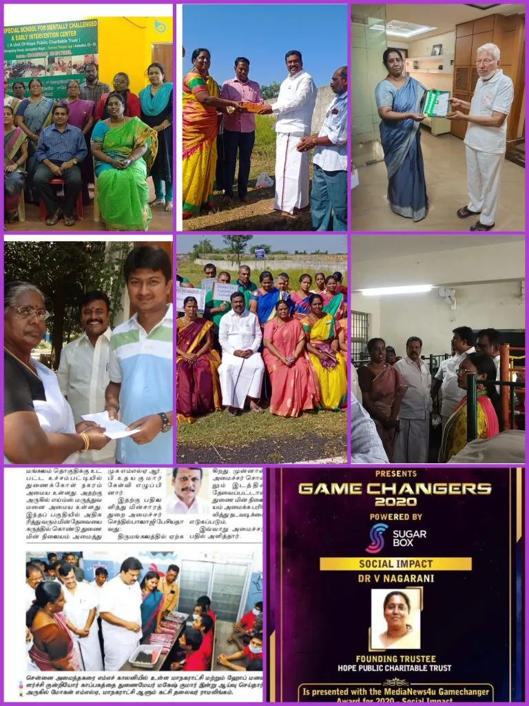 Honours received by Hope Public Charitable Trust