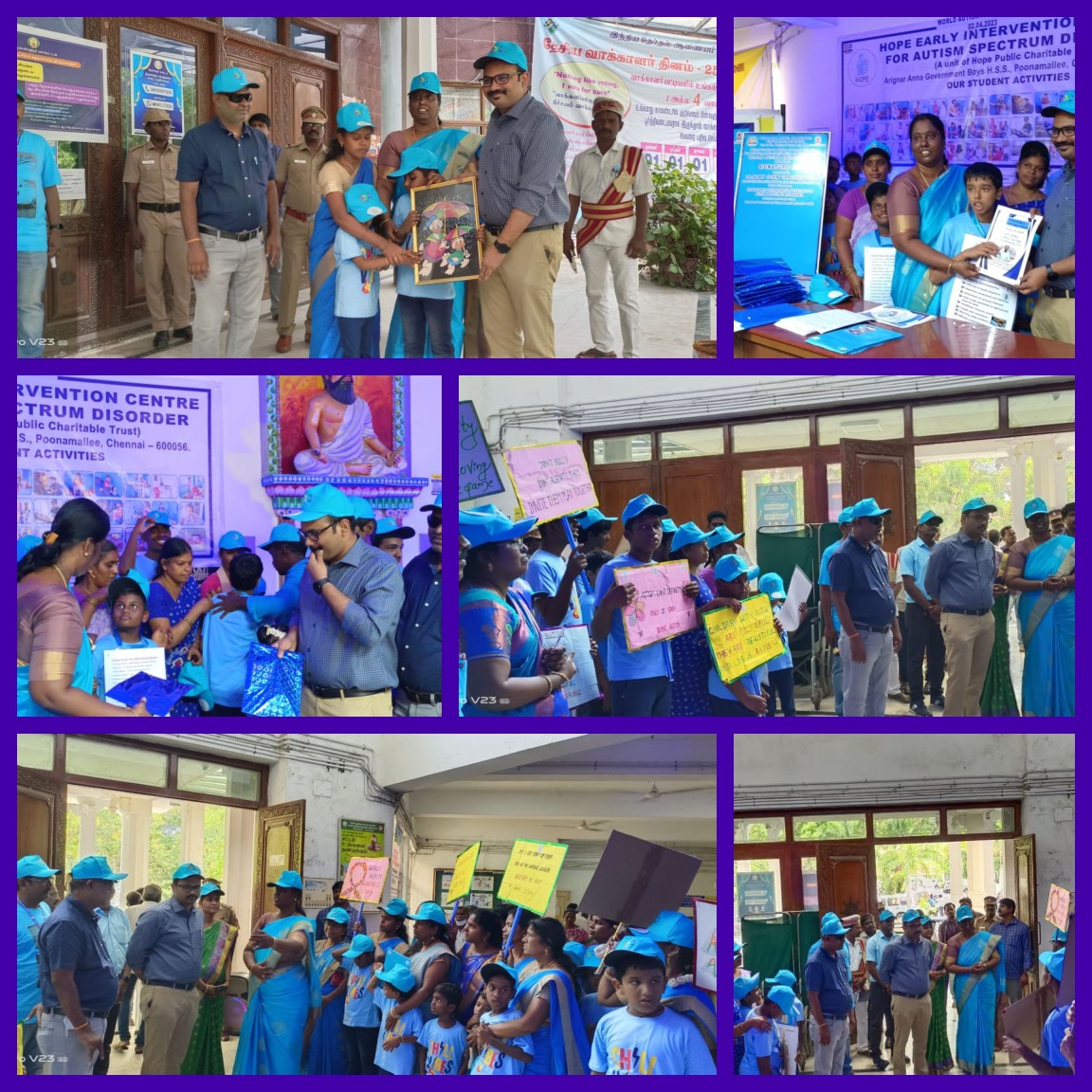 hopechennai autism children Celebrating for World Autism Awareness Day