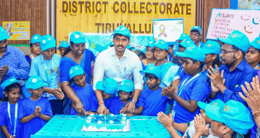 Autism Awareness Day Programme at Thiruvallur Collector Campus