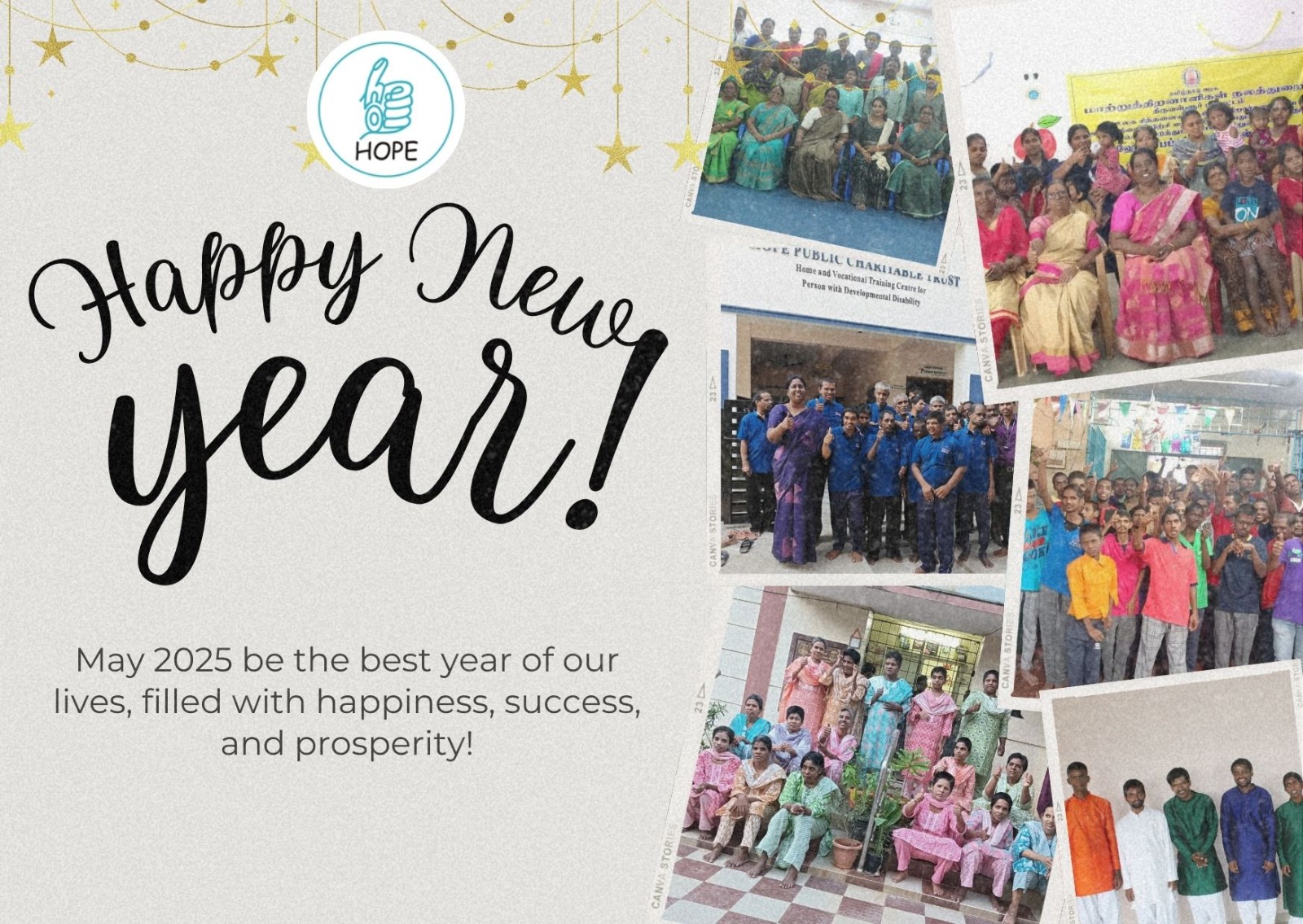HOPE PUBLIC CHARITABLE TRUST WELCOMES 2025 WITH JOY AND GRATITUDE
