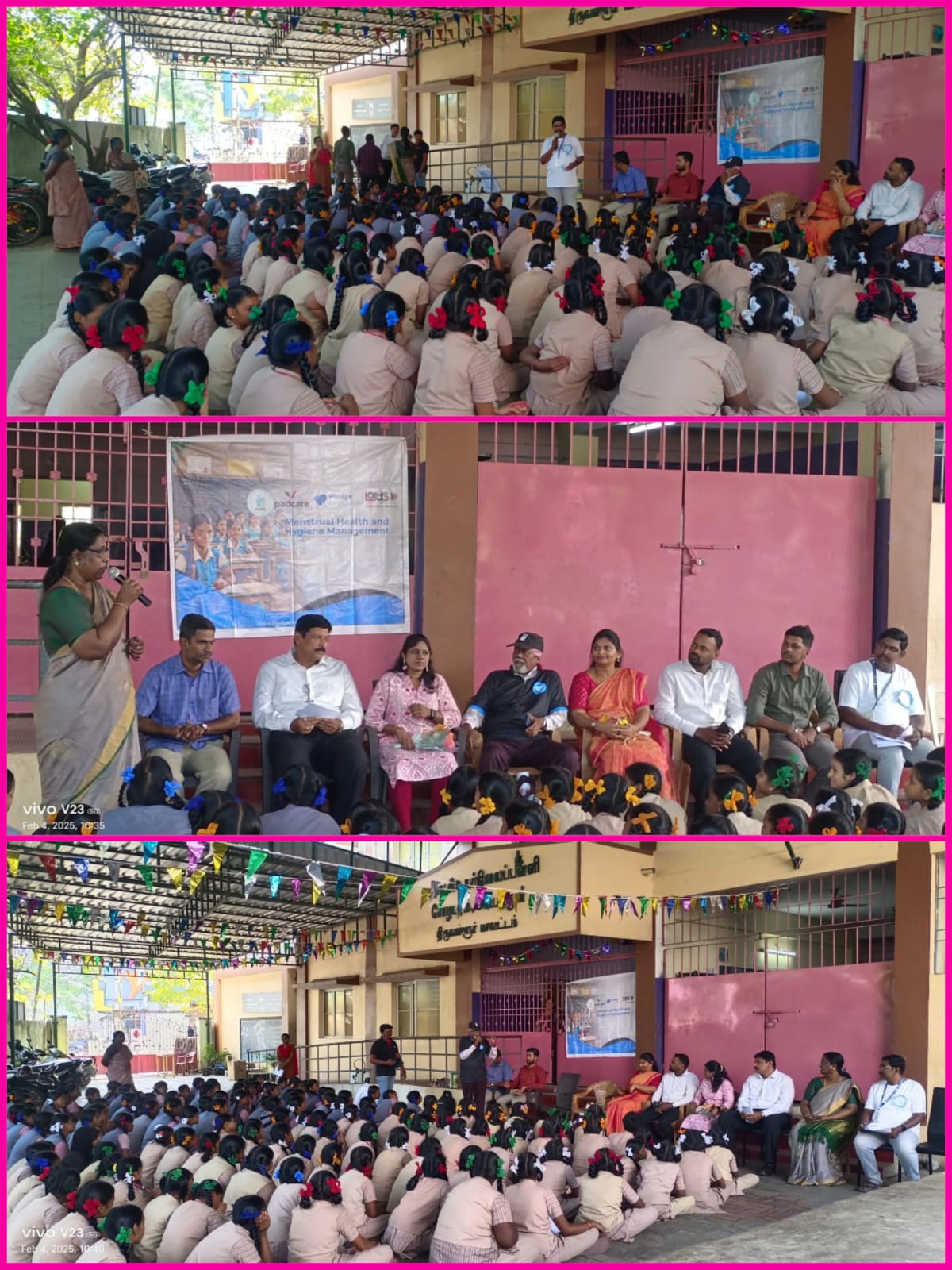 Inauguration of Menstrual Health Project: A CSR Initiative