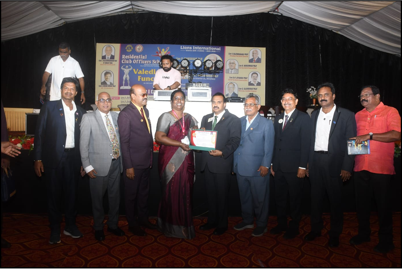 Dr.V.Nagarani president Lions Club of Oragadam City attended PST schooling on 13.06.2025 to 15.06.2025 at Ramada by Wyndham Alleppey – 688001. Residential club officer’s schooling.
