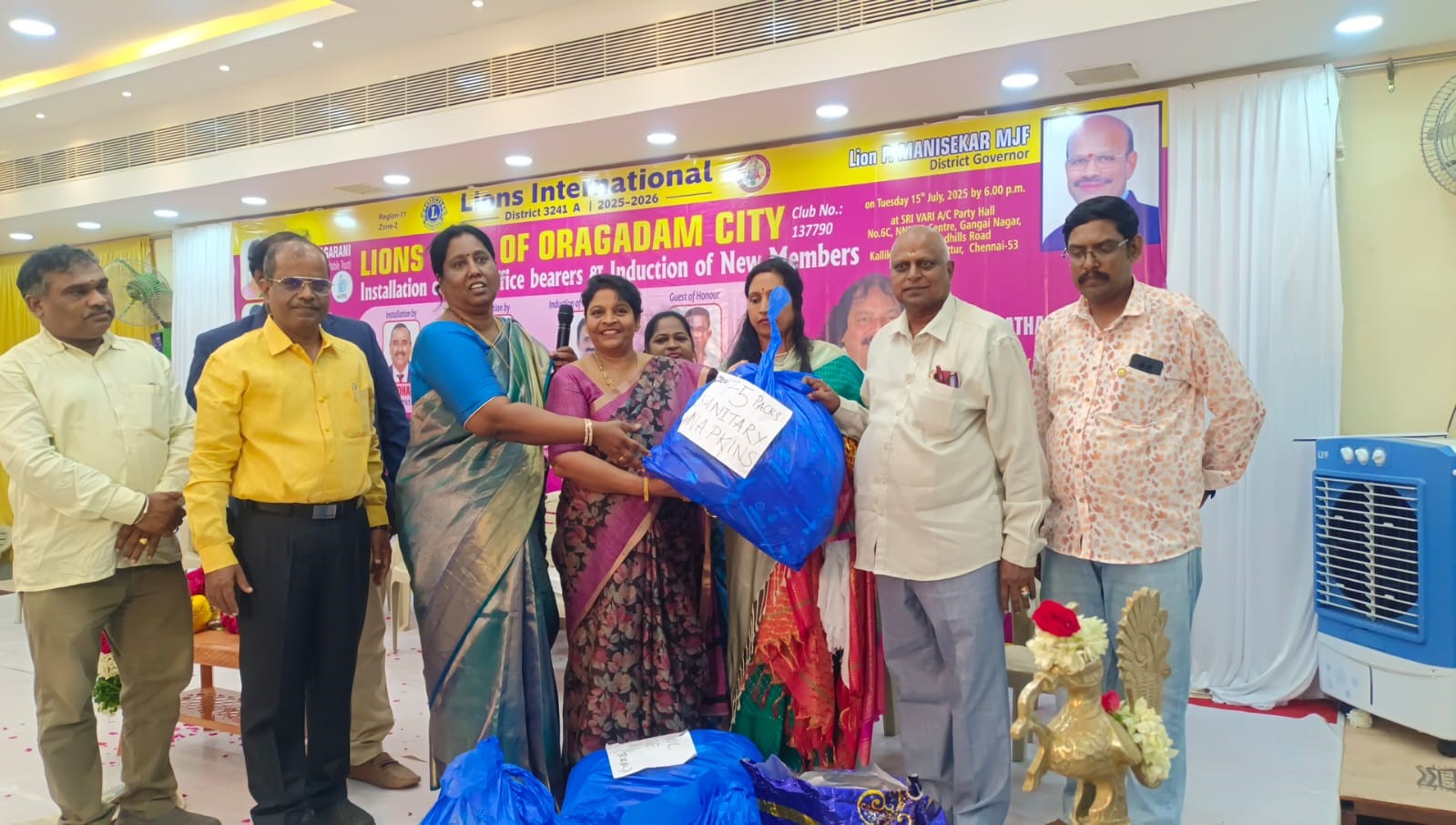HOPE IN ACTION: LIONS CLUB OF ORAGADAM CITY INSTALLS NEW LEADERS AND LAUNCHES A HISTORIC WELFARE DRIVE BENEFITING 350 LIVES