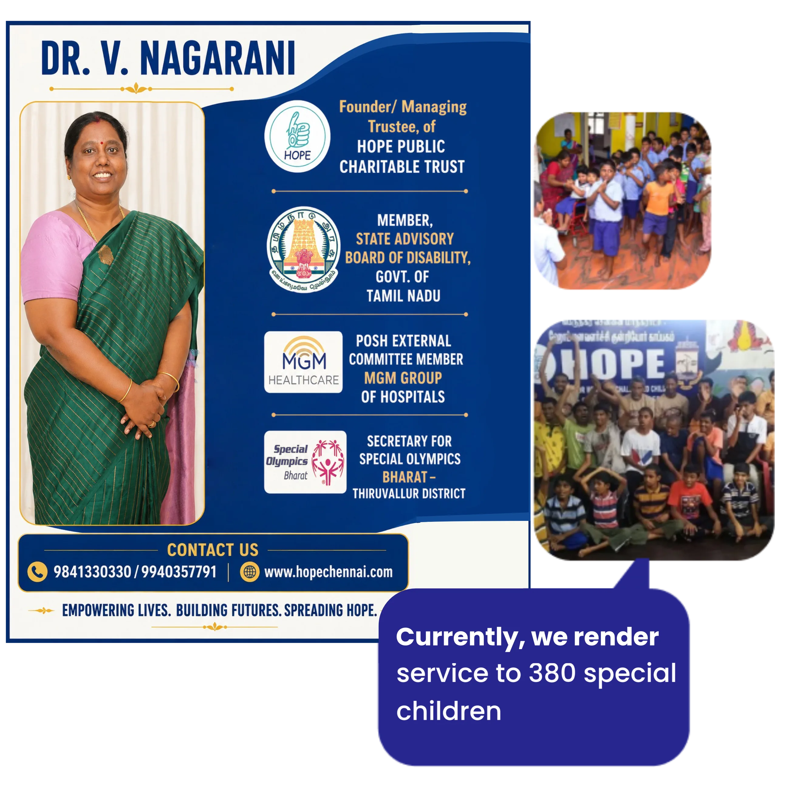 We Help Special Children Get a Better Life.