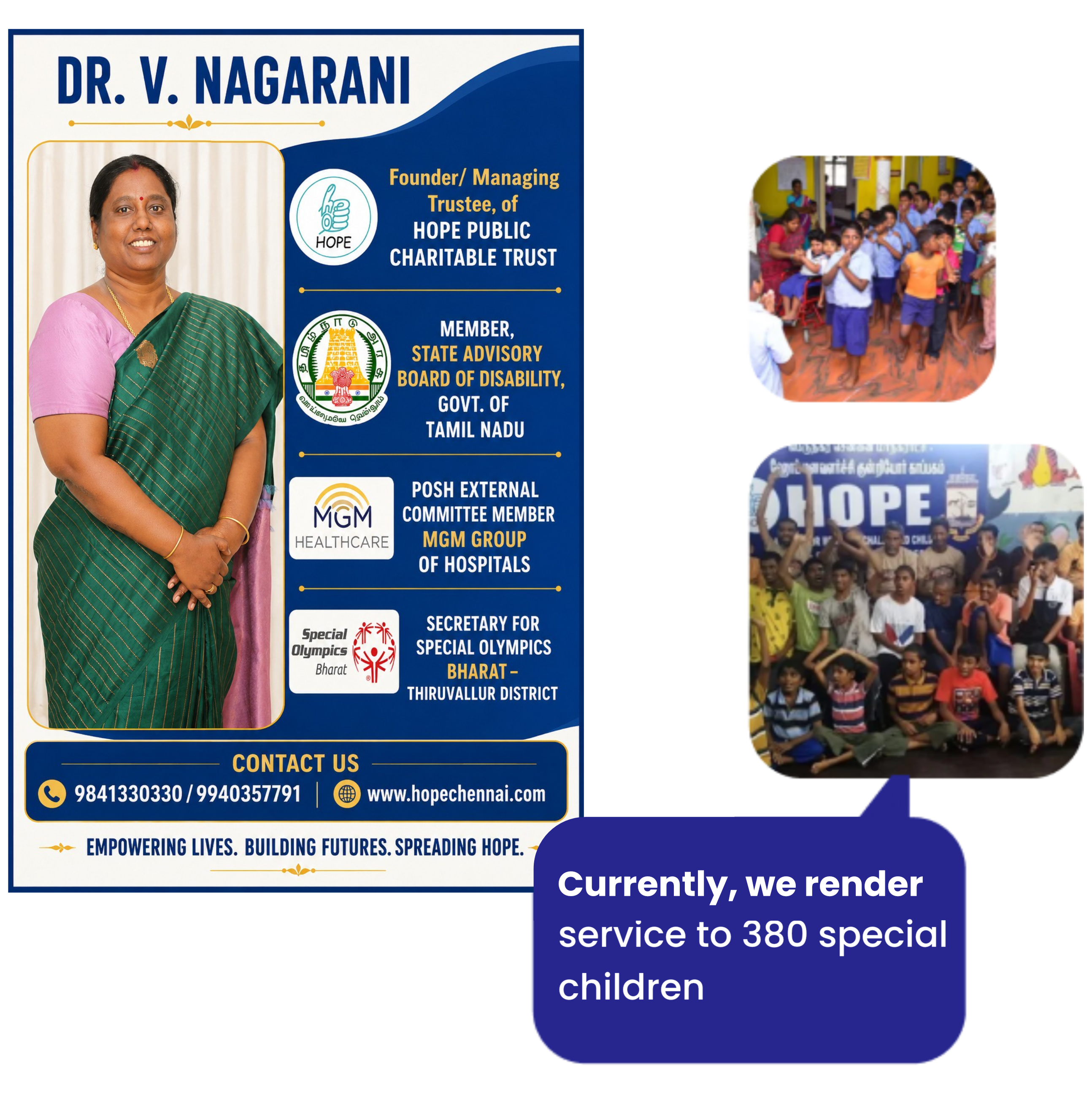 We Help Special Children Get a Better Life.