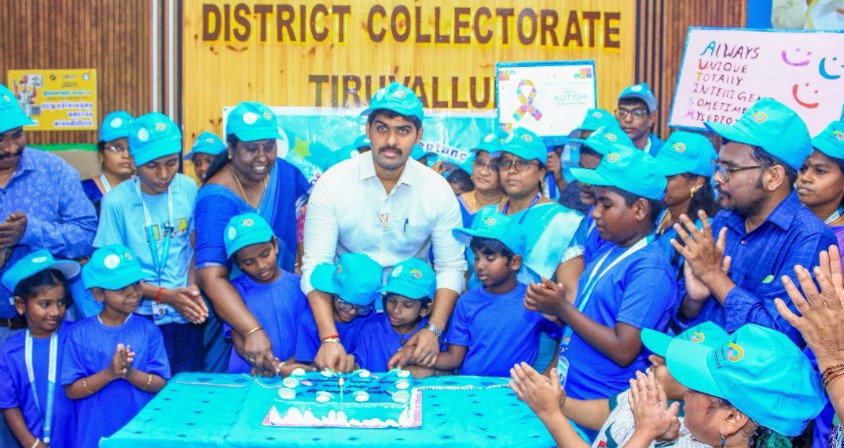 Autism Awareness Day Programme at Thiruvallur Collector Campus