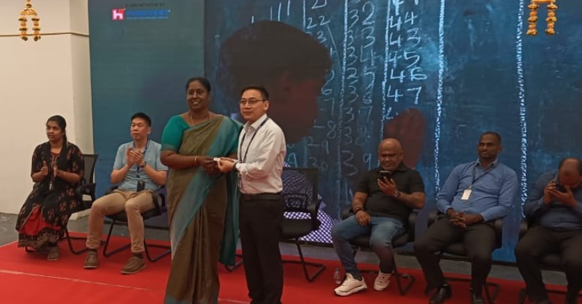CSR Support from Foxconn for HOPE EIC Padappai