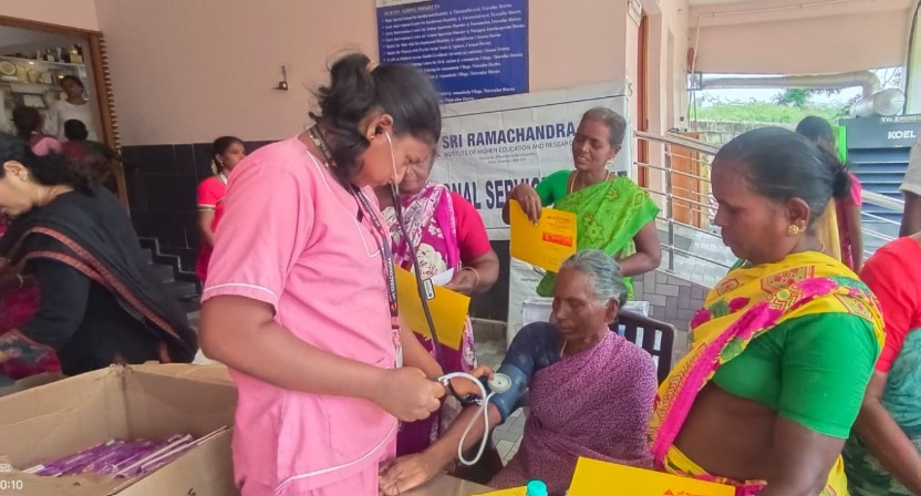 Medical Camp by Sri Ramachandra Medical College