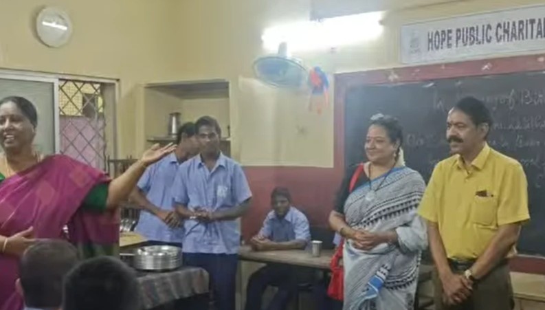 Memorable Visit by Mrs. Yamini Radhakrishnan at Aminjikarai Home