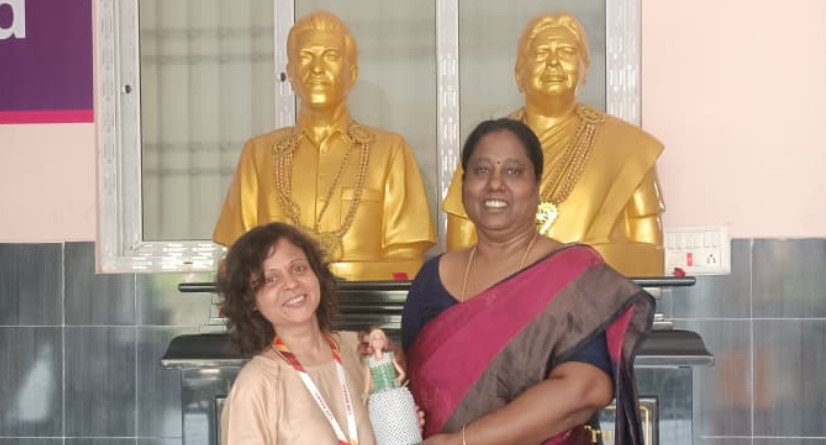 Visit of Lok Bharati Education Society Team