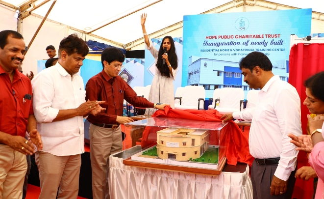 Inauguration of the newly built Residential Home & Vocational Training Centre