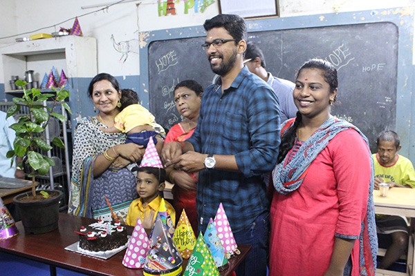 Birthday celebrations at Hope Chennai