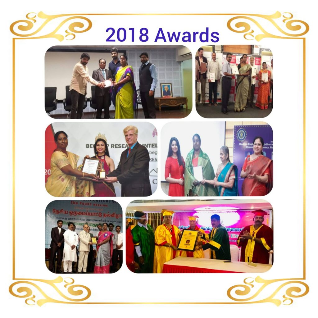 2018 awards-Hope Chennai