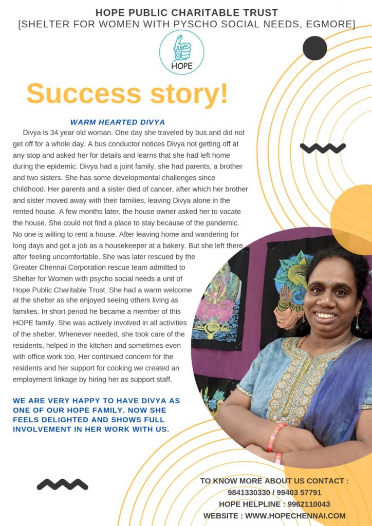 Successful story of Divya