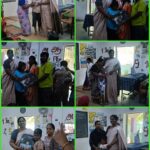 Prizes and gifts distribution by lovable Madam Dr.V.Nagarani with Dr.A. Evarshini   for Project work done by parents of Hope EIC Autism School, Poonamallee